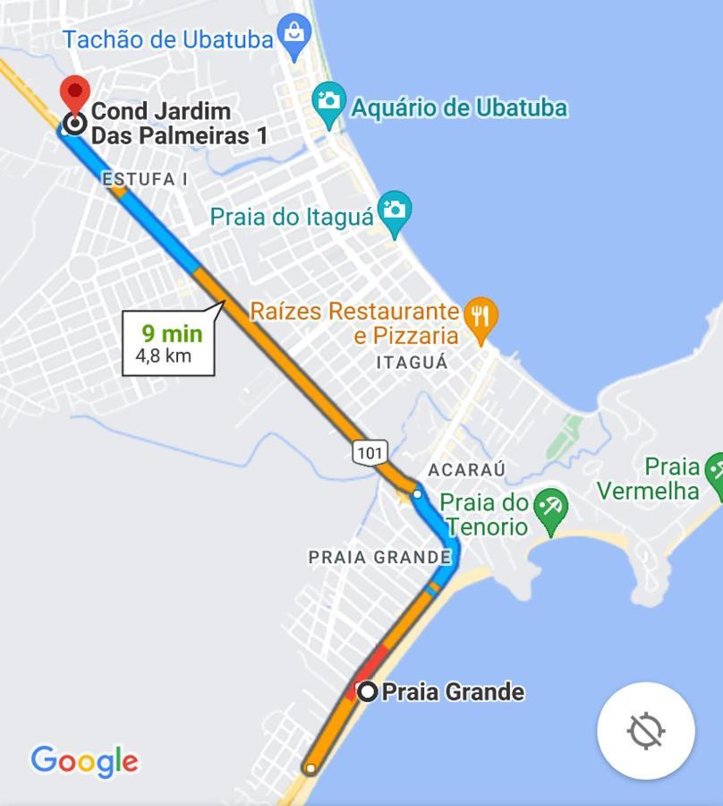 Apartamento Em Ubatuba Proximo A Praia Grande Kültér fotó